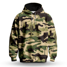 Camo Paint Men Hoodie