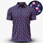 I Like Big Putts Pattern Men Polo Shirt