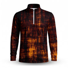 Light In Brown Men Quarter-zip Pullover