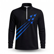 Fighter Jets Fight Men Quarter-zip Pullover