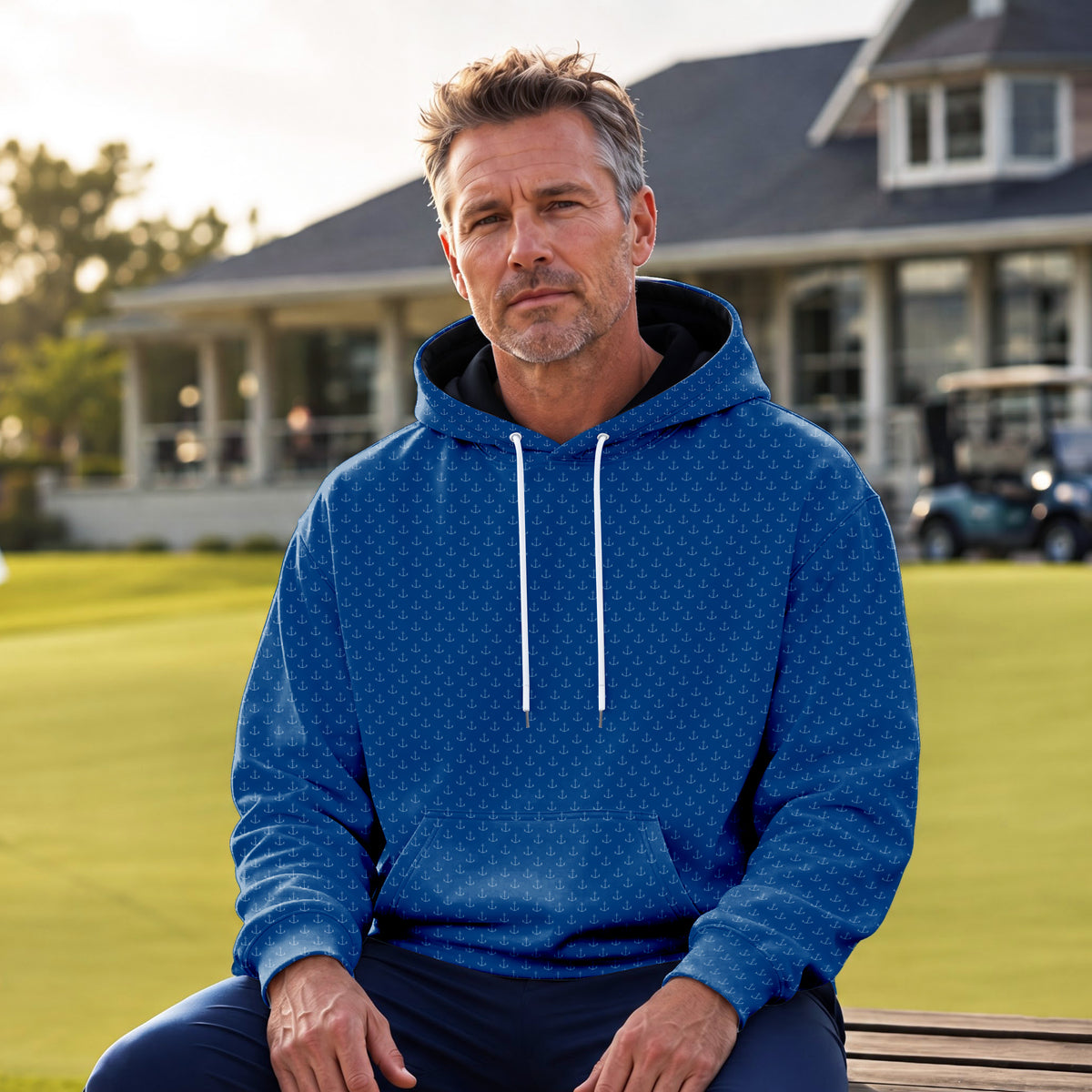 Blue Anchor 2027 PGA Men Hoodie
