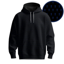 Black Blue 2026 Trophy Pattern Men Hoodie