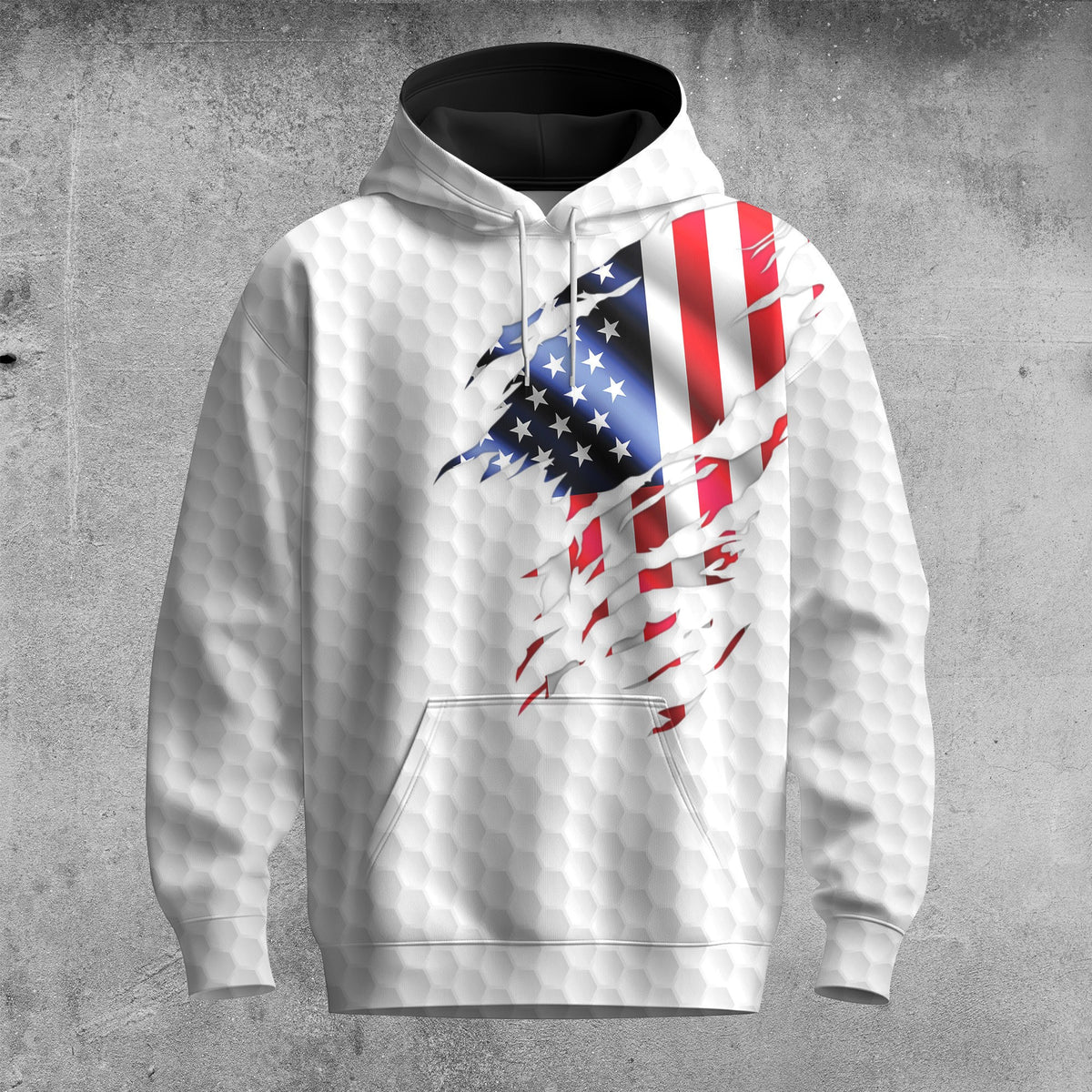Golf Flag American Championship Hoodie