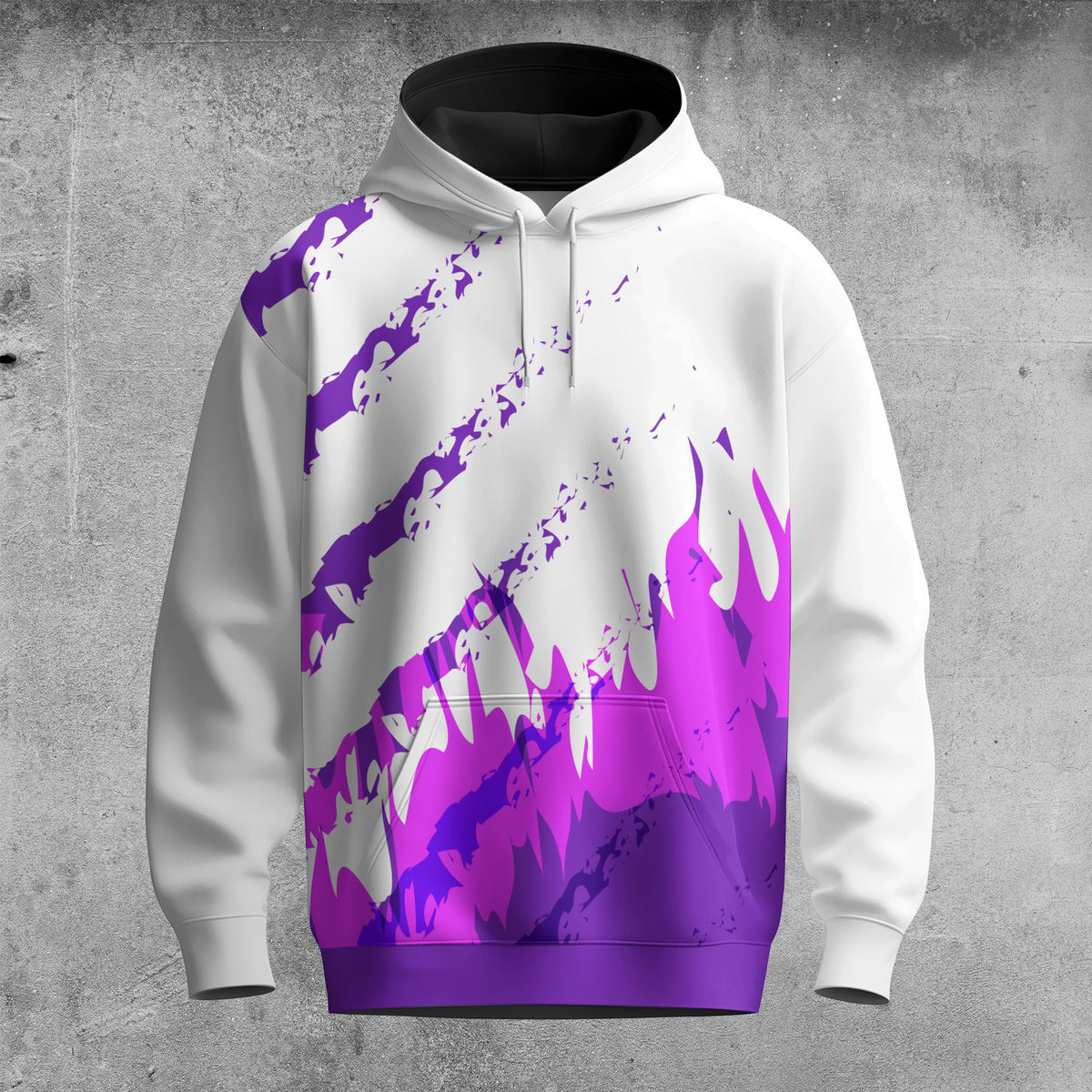 2026 Purple Sporty Men Hoodie