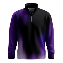 Black Purple 2026 Men Quarter-zip Pullover