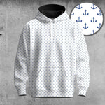 White Anchor 2026 Men Hoodie