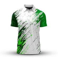 Sporty Green Men Polo Shirt