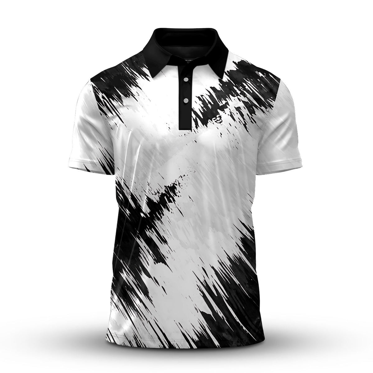 Black White Sporty 2026 Men Polo Shirt