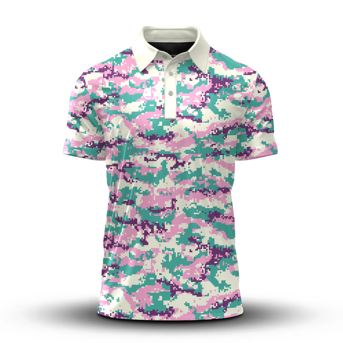 Camo Color Men Polo Shirt