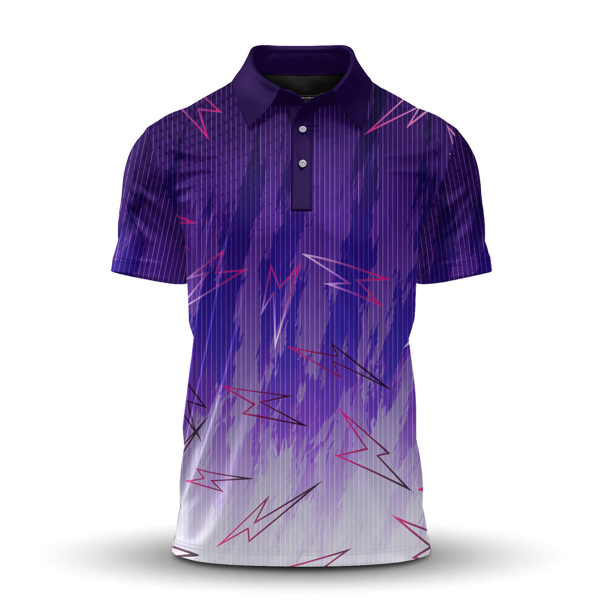 Loud Purple Men Polo Shirt