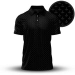 Black Anchor 2027 Men Polo Shirt