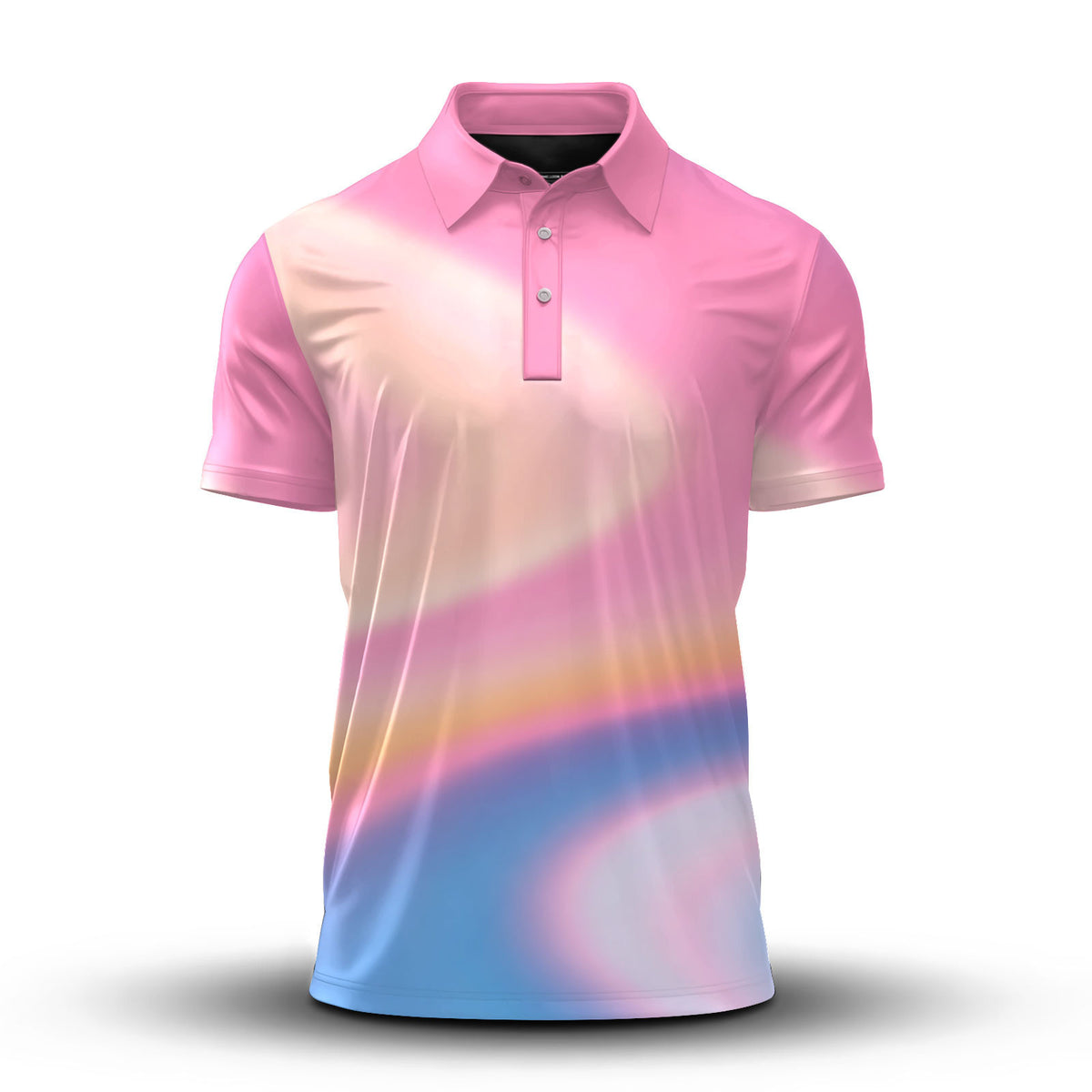 Loud Gradient Way Men Polo Shirt