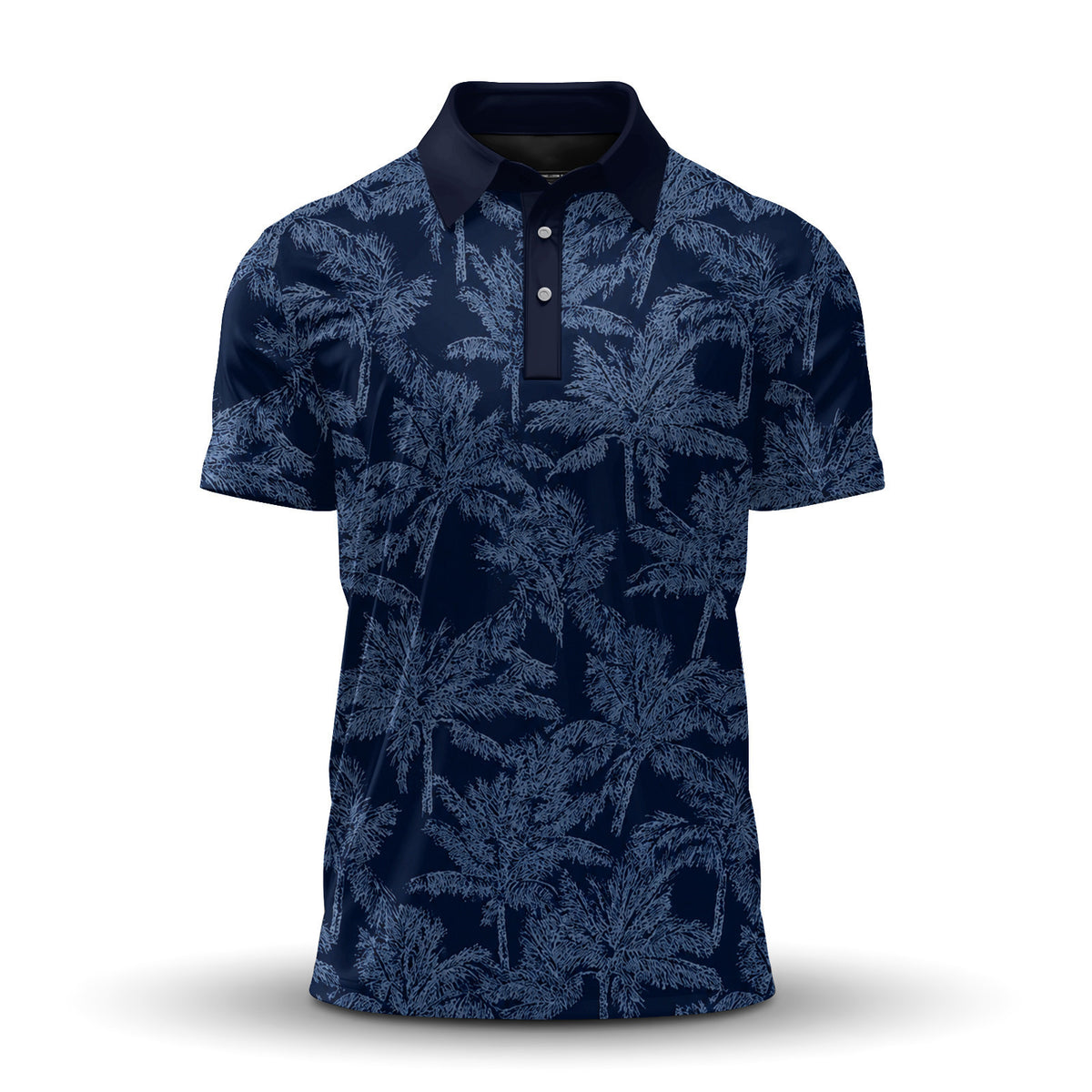2027 Palm Indigo Brands Men Polo Shirt