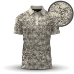 Desert and Urban Camouflage 2027 Men Polo Shirt