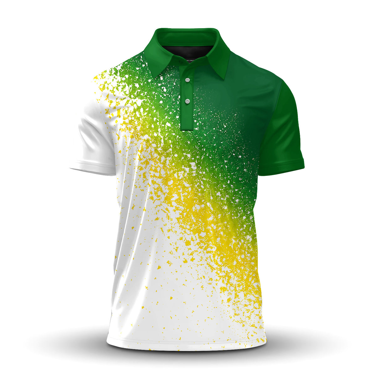Ombre Color Men Polo Shirt