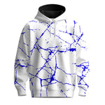 Blue Paint Flakes 2027 Men Hoodie