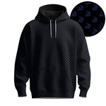 2026 White Blue Ship Men Hoodie