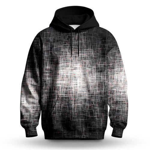 B&W Light In The Dark Men Hoodie