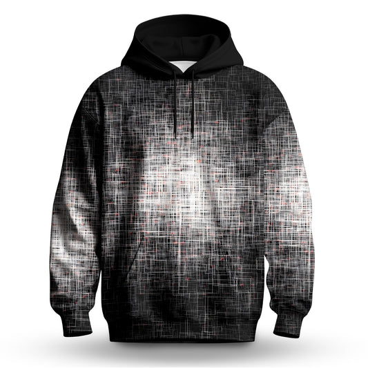B&W Light In The Dark Men Hoodie