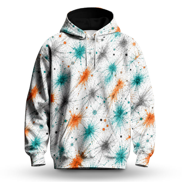 Color Dot Men Hoodie