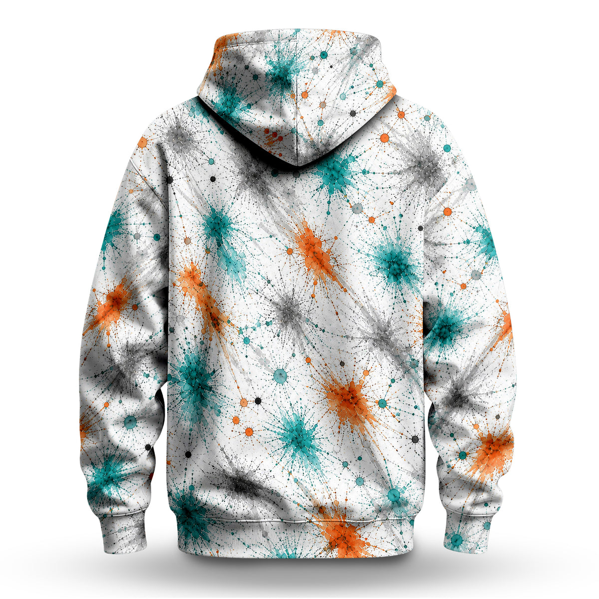 Color Dot Men Hoodie