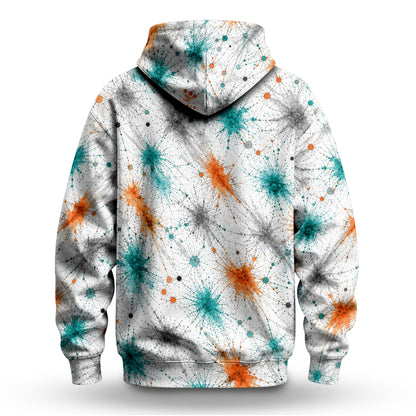 Color Dot Men Hoodie
