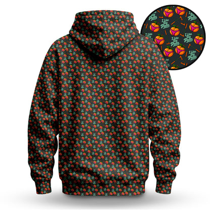 I Like Big Putts Orange Hoodie