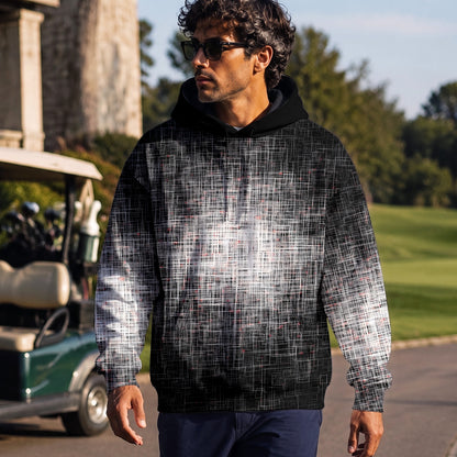 B&W Light In The Dark Men Hoodie