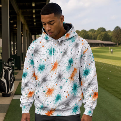 Color Dot Men Hoodie