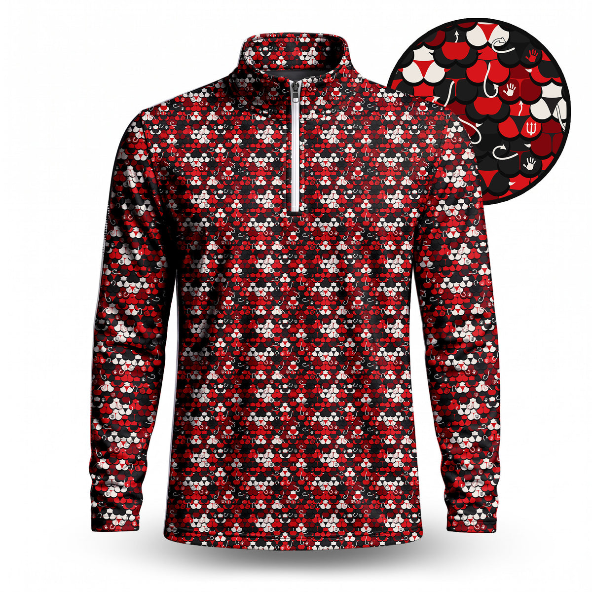 Devil's Men Quarter-zip Pullover