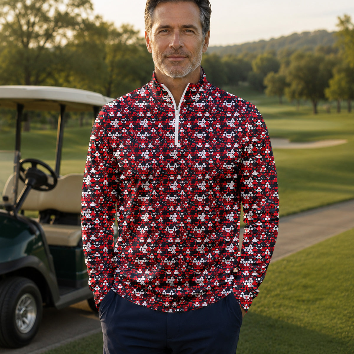 Devil's Men Quarter-zip Pullover
