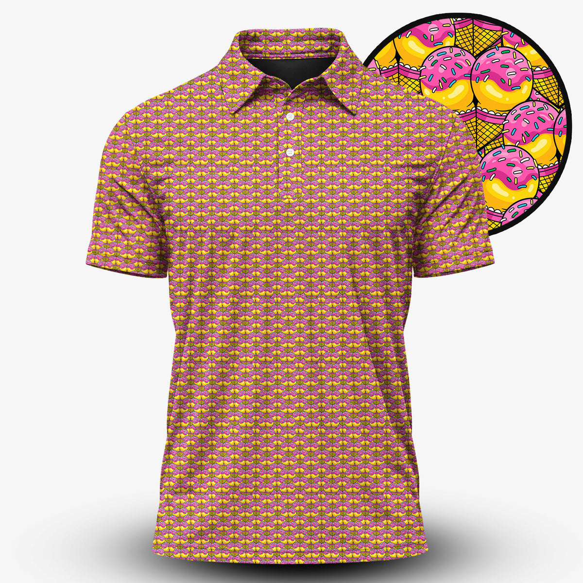 The Ice-cream Men Polo Shirt