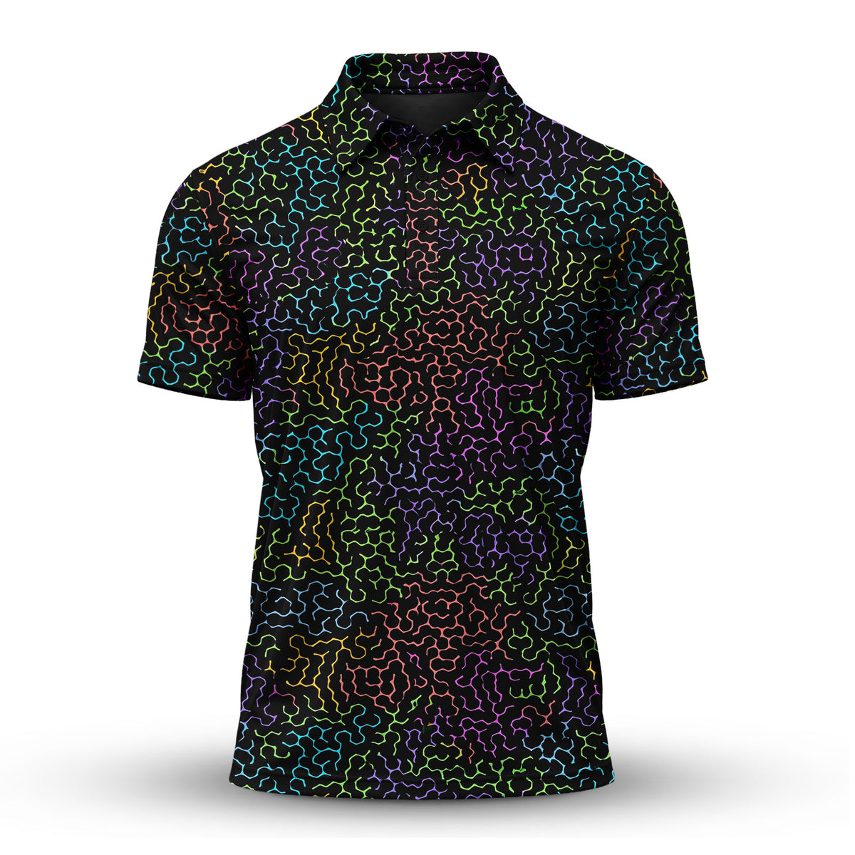 Black Color Men Polo Shirt