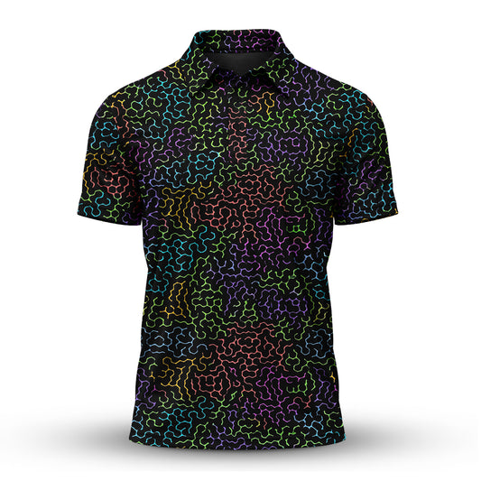 Black Color Men Polo Shirt