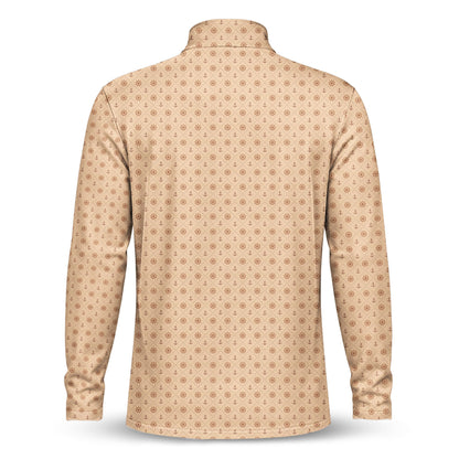 Brown Anchor Men Quarter-zip Pullover