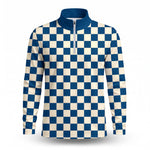 Blue Vanilla Caro Men Quarter-zip Pullover