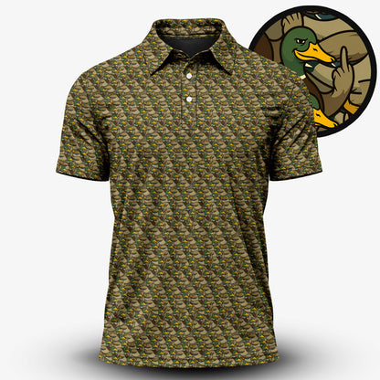Let My Duck Do The Talking Men Polo Shirt