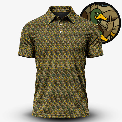 Let My Duck Do The Talking Men Polo Shirt