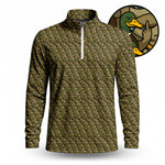 Let My Duck Do The Talking Men Quarter-zip Pullover