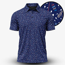 The Very Old Me Blue Men Polo Shirt