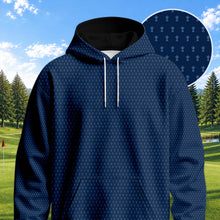 2026  Trophy Pattern Blue Men Hoodie