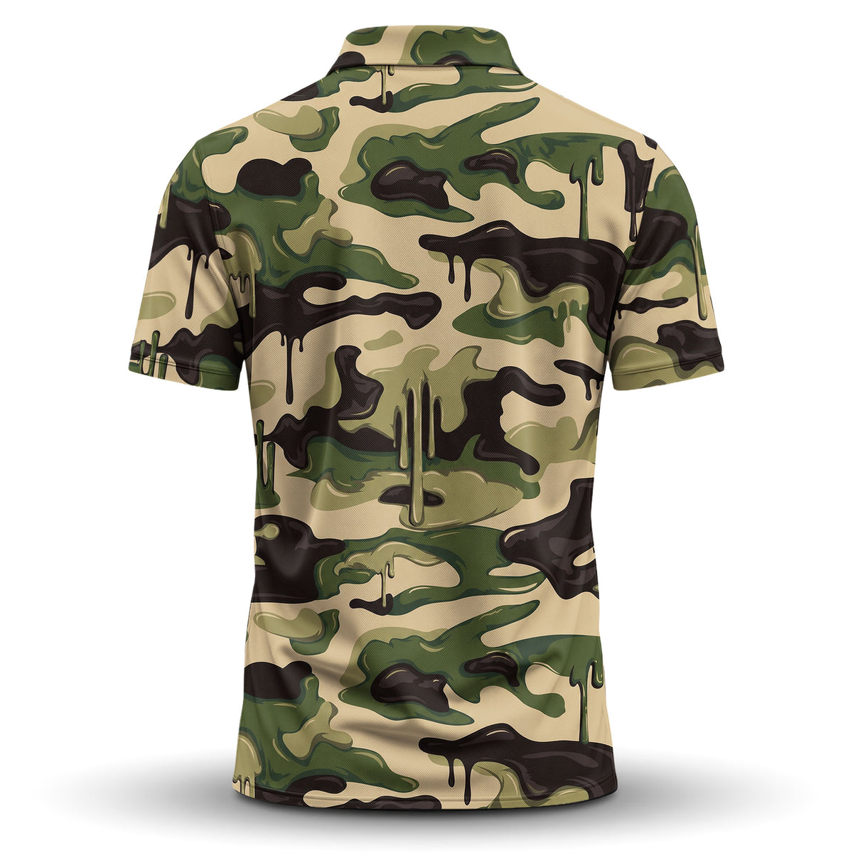 Camo Paint Men Polo Shirt