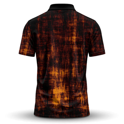 Light In Brown Men Polo Shirt