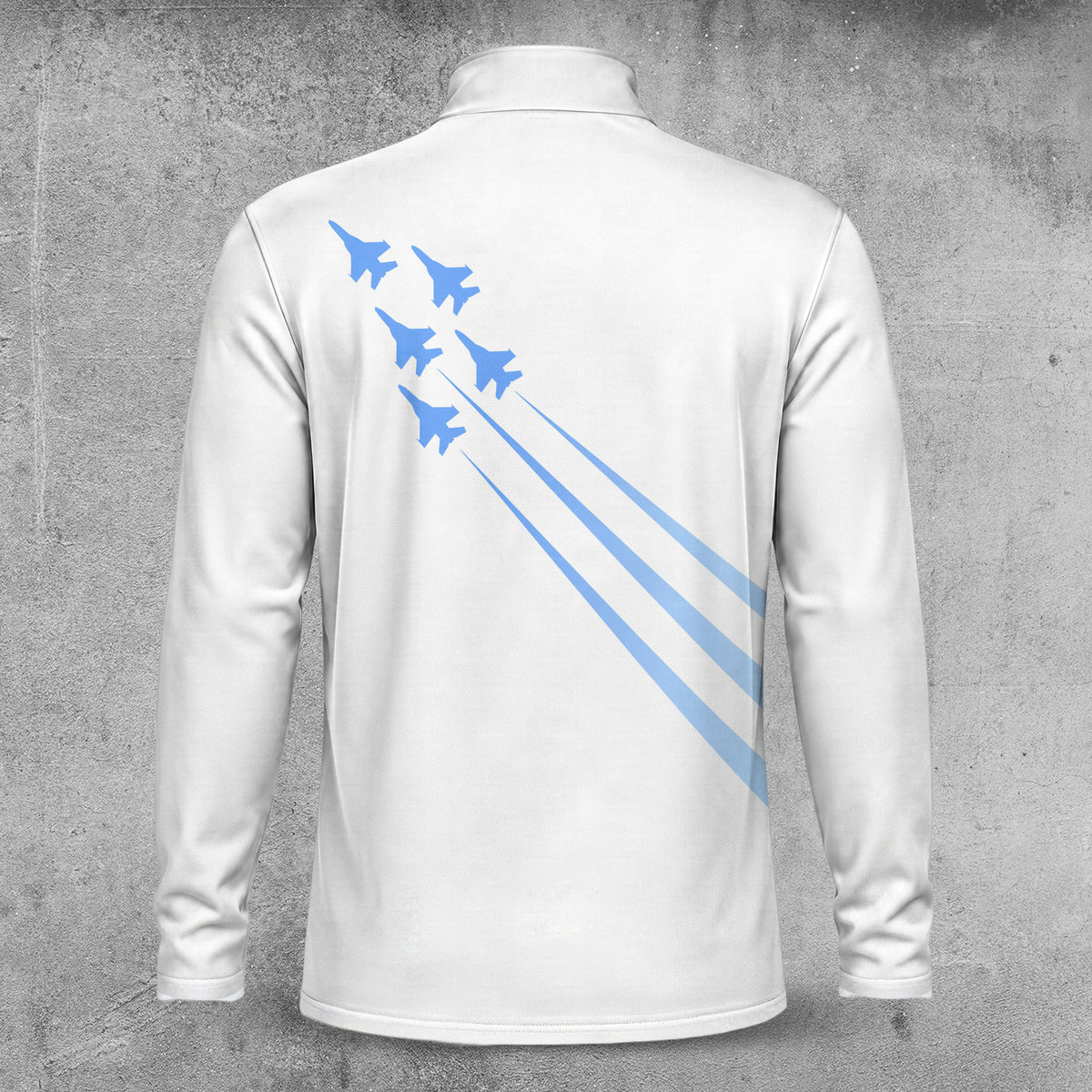 Fighter Jets Fight Men Quarter-zip Pullover