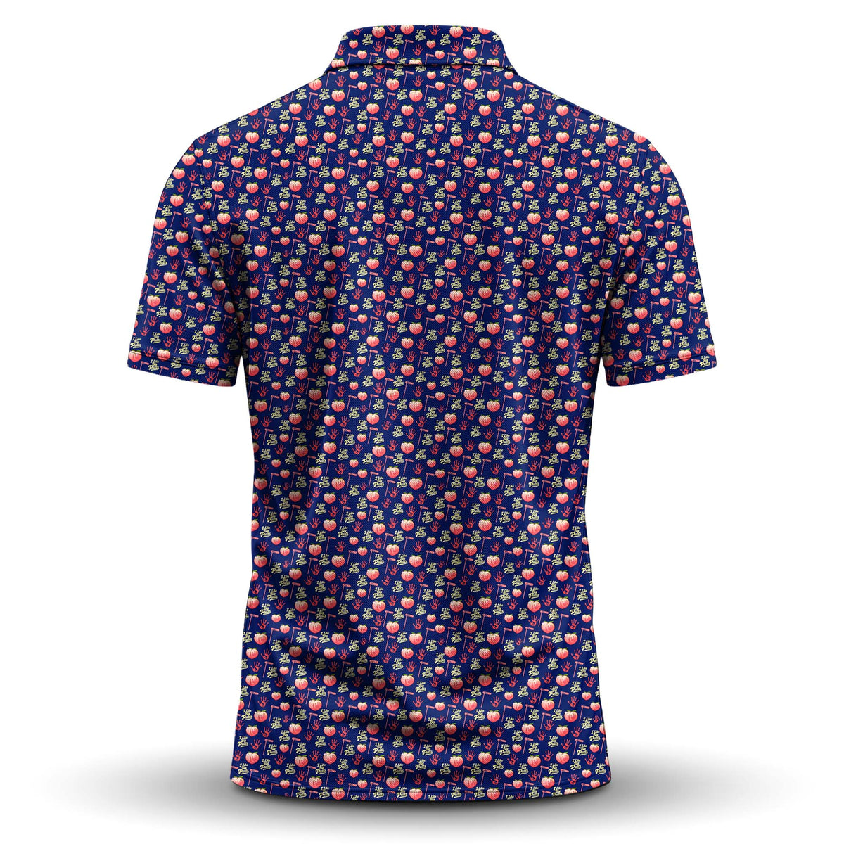 I Like Big Putts Pattern Men Polo Shirt