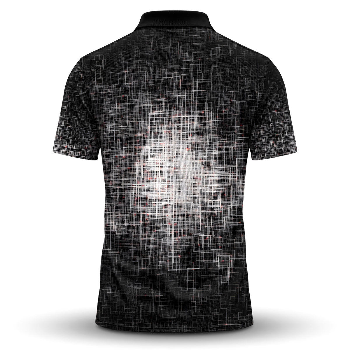 B&W Light In The Dark Men Polo Shirt