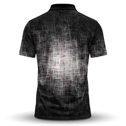 B&W Light In The Dark Men Polo Shirt