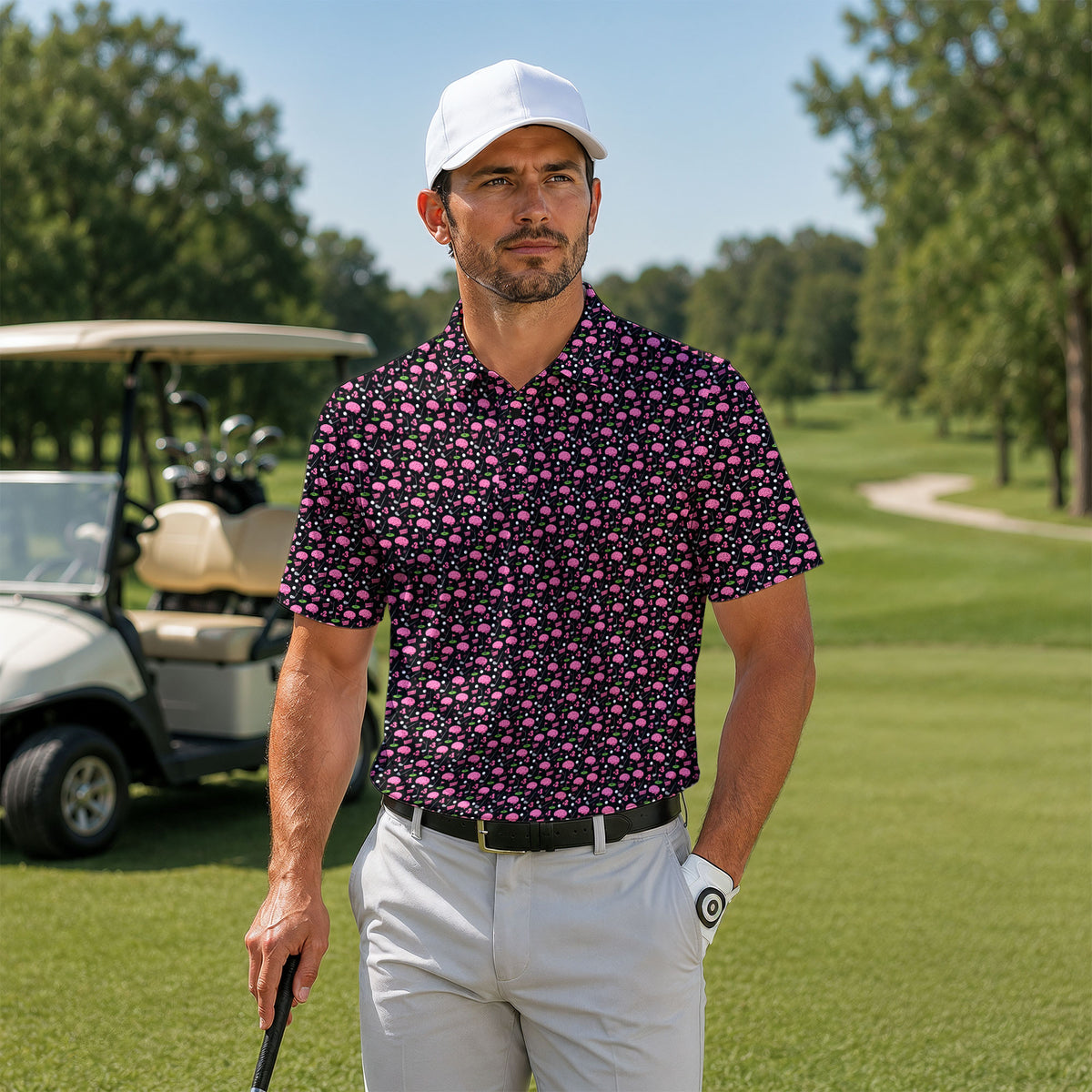 Bogey Brain Men Polo Shirt