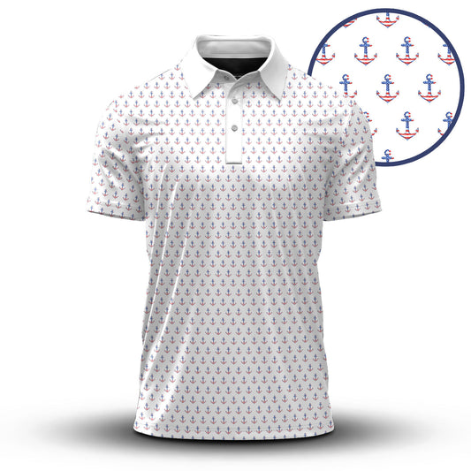 USA Anchor 2026  Men Polo Shirt