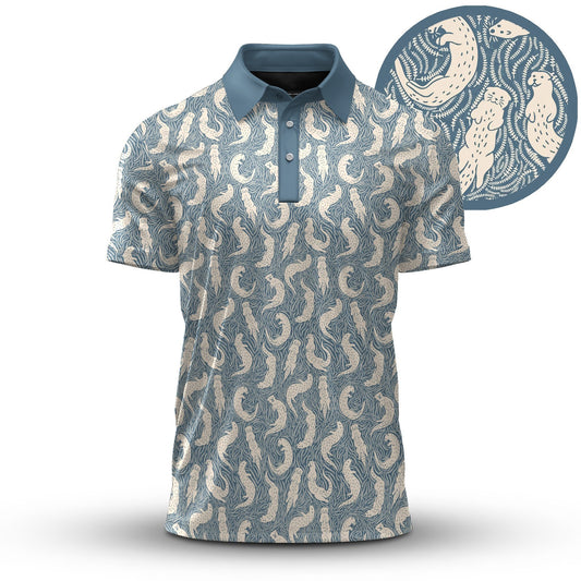 Otters Men Polo Shirt